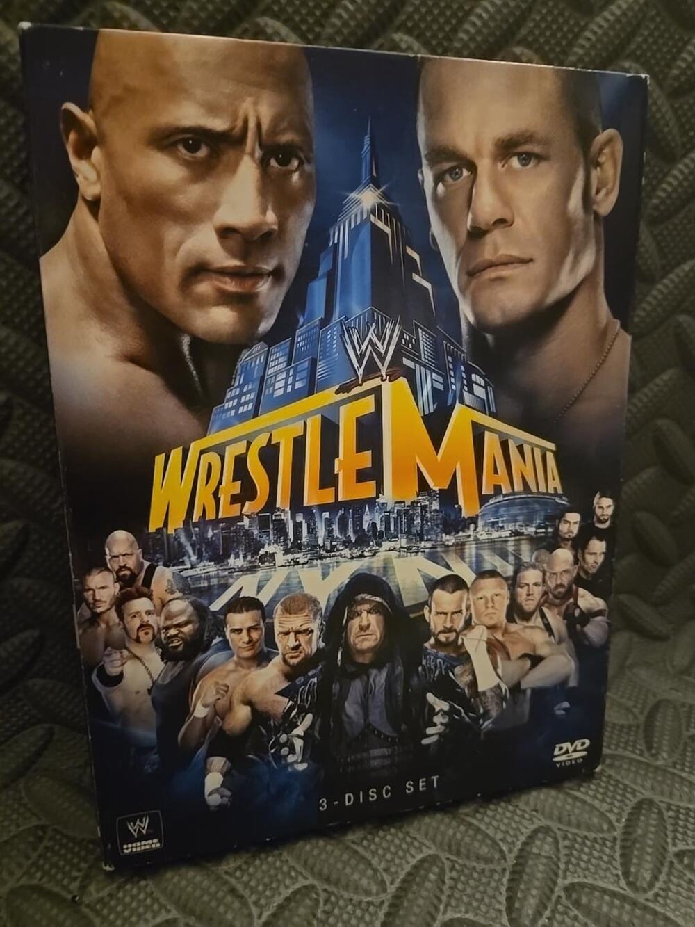WWE WrestleMania 29 XXIX 2013 3-Disc DVD Set The Rock John Cena Undertaker